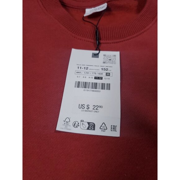 Zara Kids The Skate Bowl Park Australia Sports Sweater Size 11-12 New With Tag - Picture 8 of 16